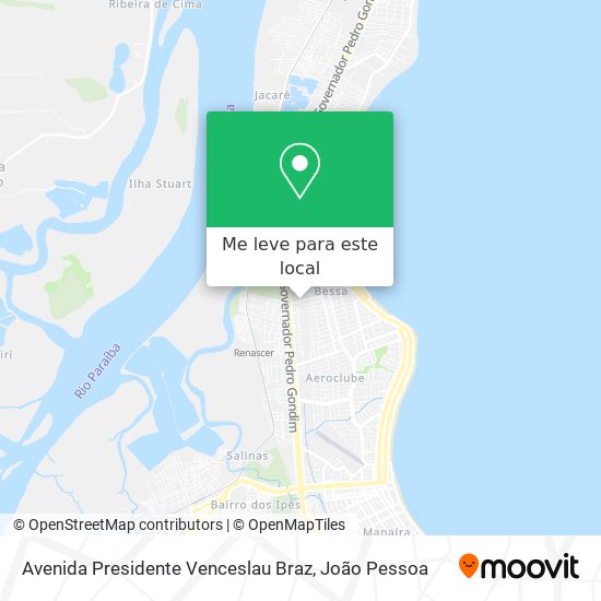 Avenida Presidente Venceslau Braz mapa
