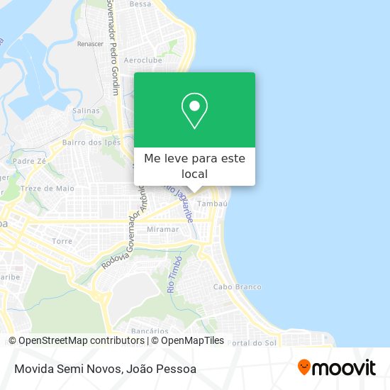 Movida Semi Novos mapa