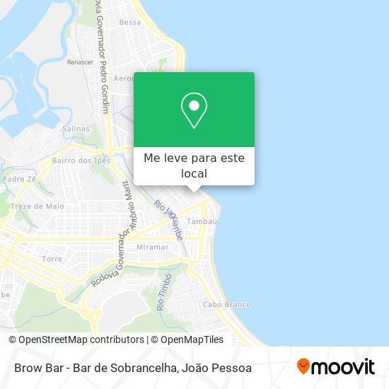 Brow Bar - Bar de Sobrancelha mapa