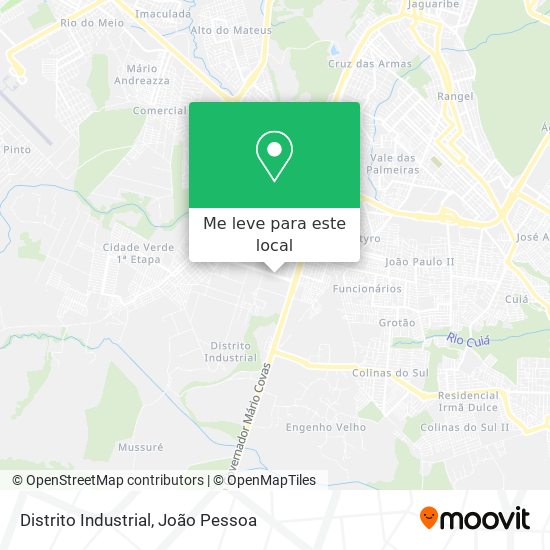 Distrito Industrial mapa