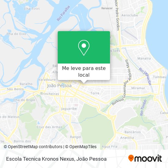 Escola Tecnica Kronos Nexus mapa