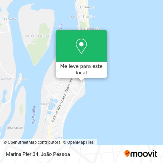 Marina Pier 34 mapa