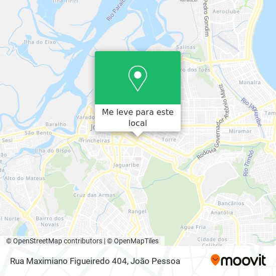 Rua Maximiano Figueiredo 404 mapa