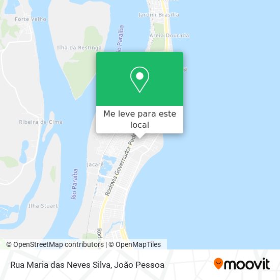 Rua Maria das Neves Silva mapa