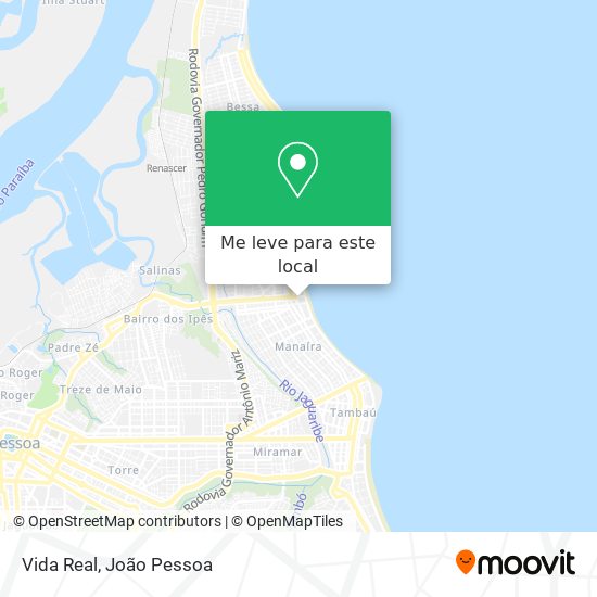 Vida Real mapa