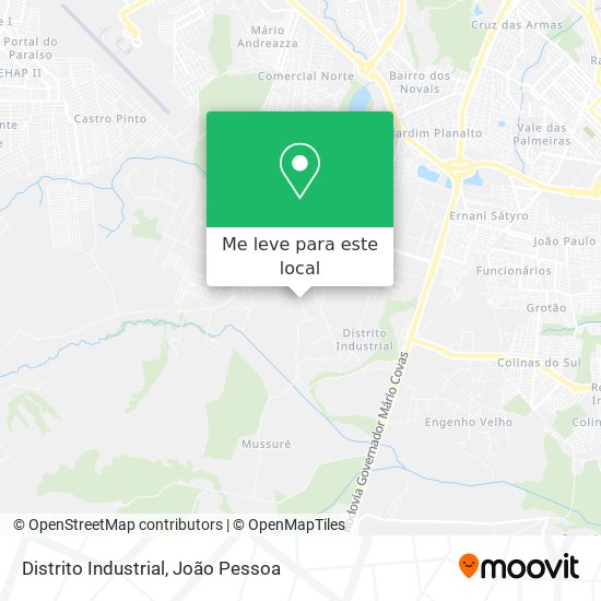 Distrito Industrial mapa