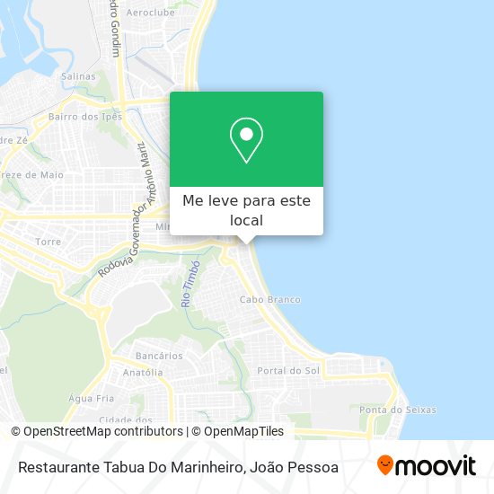 Restaurante Tabua Do Marinheiro mapa