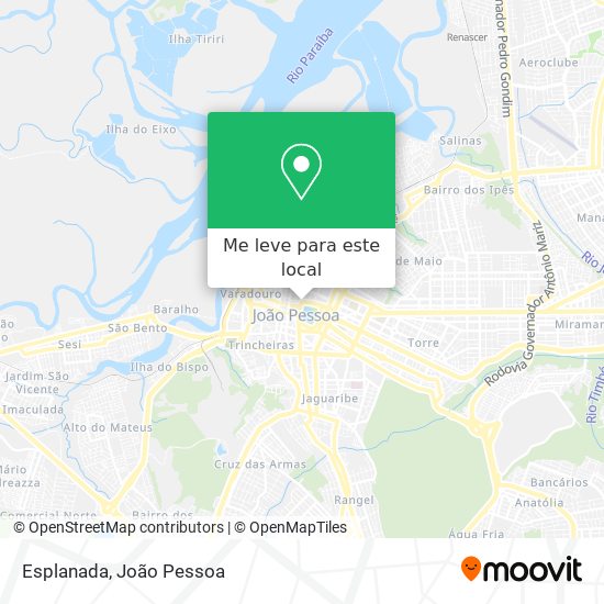 Esplanada mapa