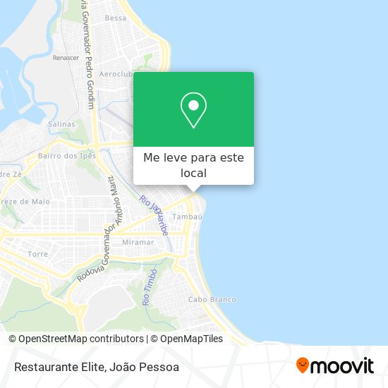 Restaurante Elite mapa