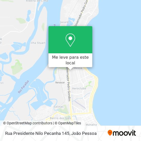 Rua Presidente Nilo Pecanha 145 mapa