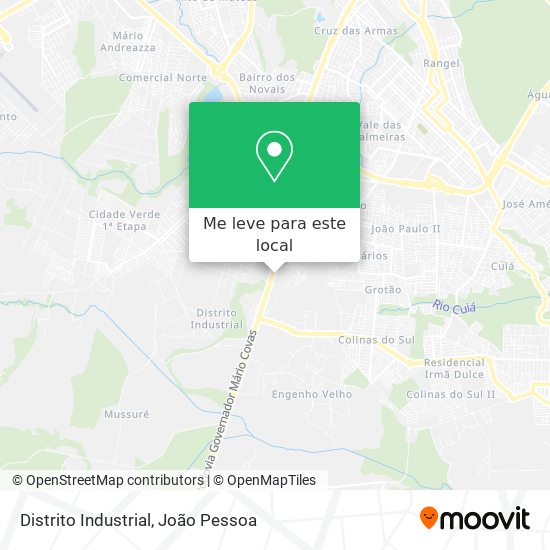 Distrito Industrial mapa