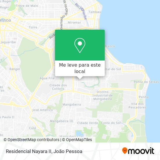 Residencial Nayara II mapa