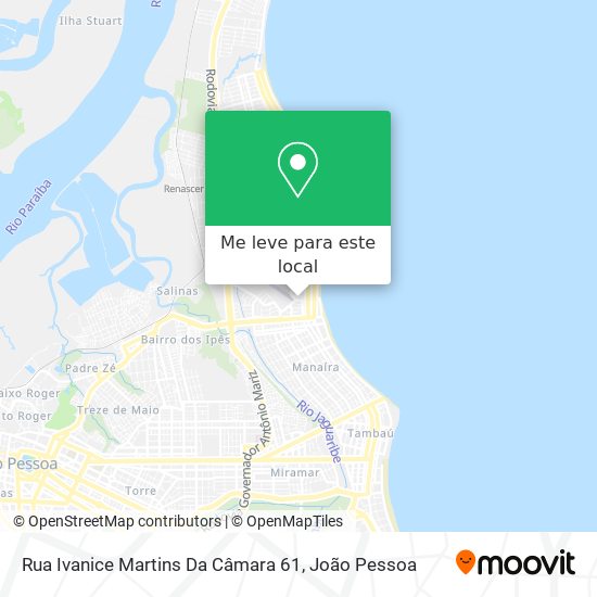 Rua Ivanice Martins Da Câmara 61 mapa