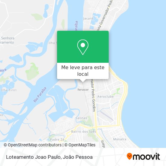 Loteamento Joao Paulo mapa