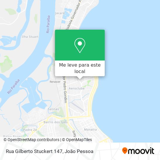 Rua Gilberto Stuckert 147 mapa