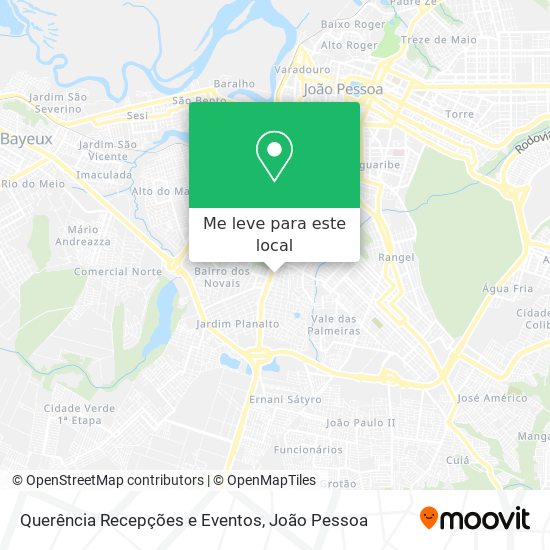 Querência Recepções e Eventos mapa