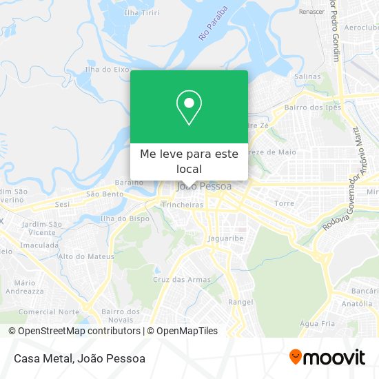 Casa Metal mapa