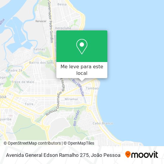 Avenida General Edson Ramalho 275 mapa