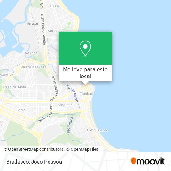 Bradesco mapa