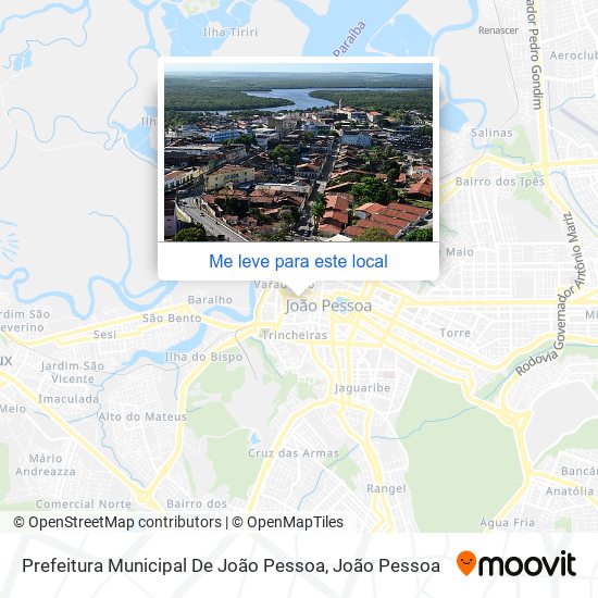 Prefeitura Municipal De João Pessoa mapa