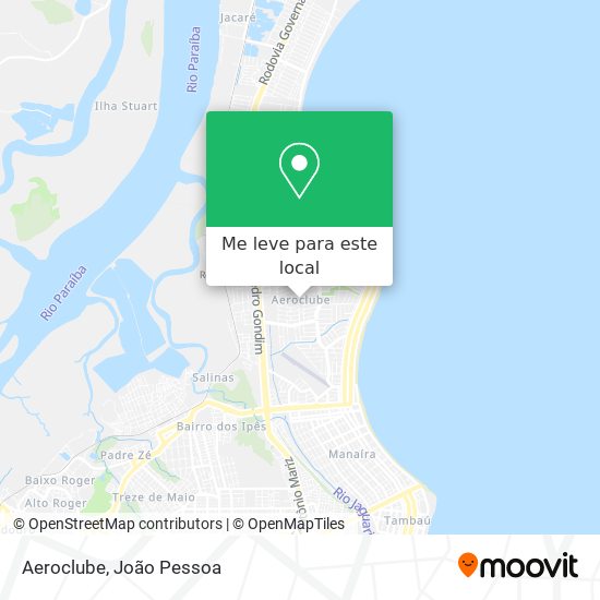 Aeroclube mapa