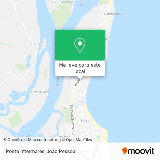 Posto Intermares mapa