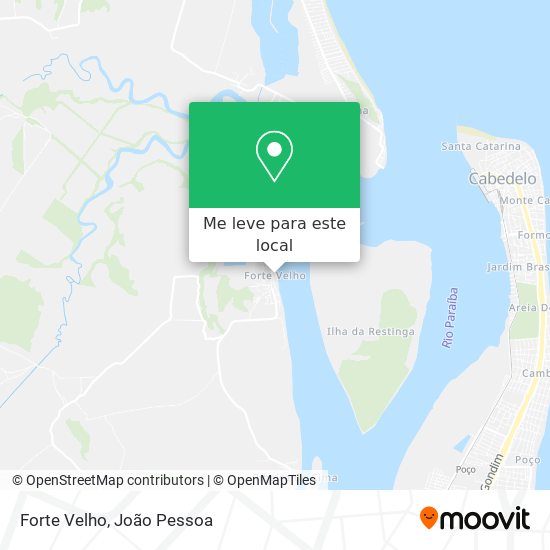 Forte Velho mapa