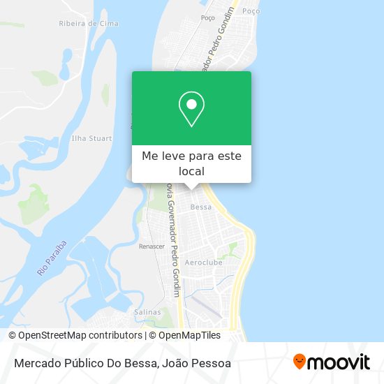 Mercado Público Do Bessa mapa