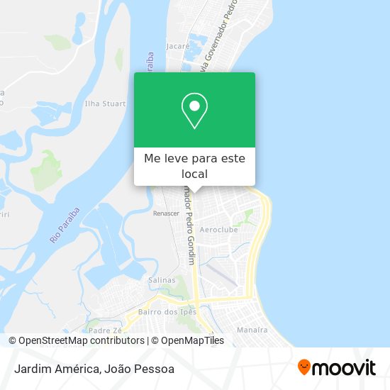 Jardim América mapa