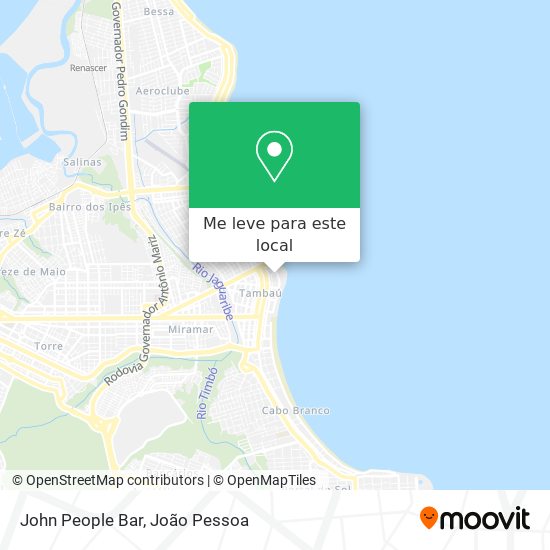 John People Bar mapa