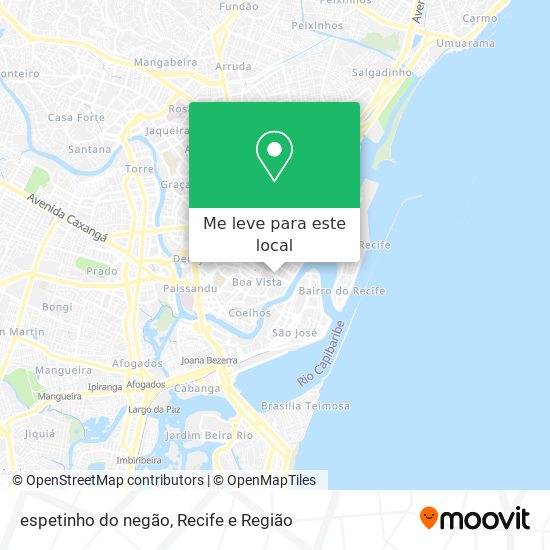 espetinho do negão mapa