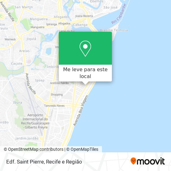 Edf. Saint Pierre mapa