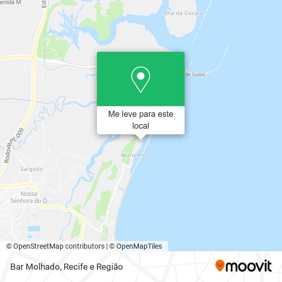 Bar Molhado mapa