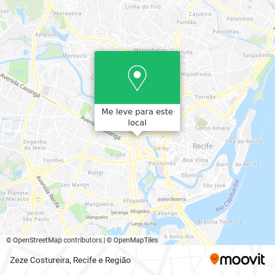 Zeze Costureira mapa