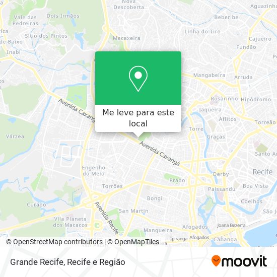 Grande Recife mapa