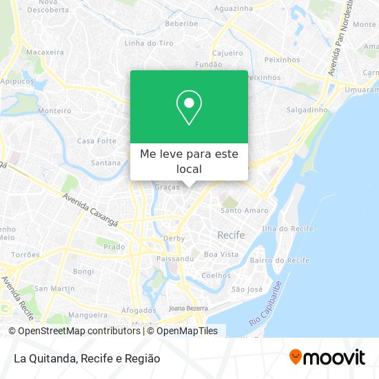 La Quitanda mapa