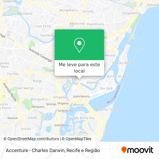 Accenture - Charles Darwin mapa