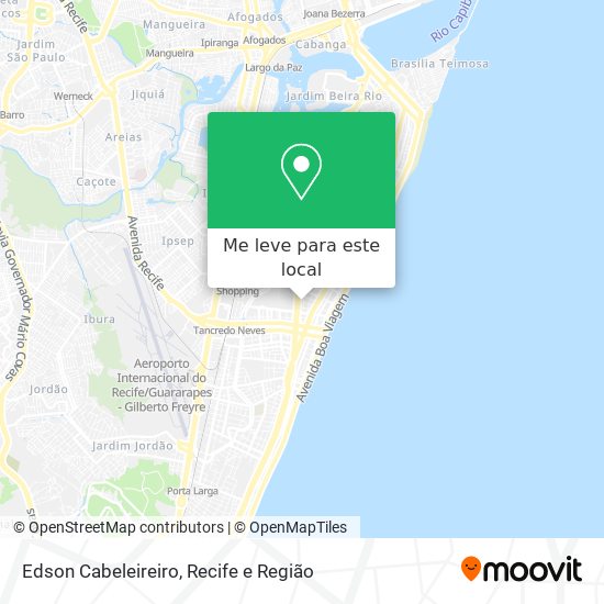 Edson Cabeleireiro mapa