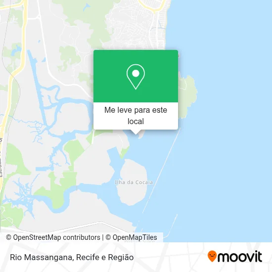 Rio Massangana mapa