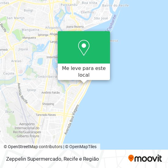 Zeppelin Supermercado mapa