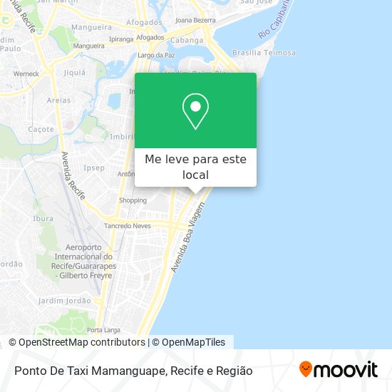 Ponto De Taxi Mamanguape mapa