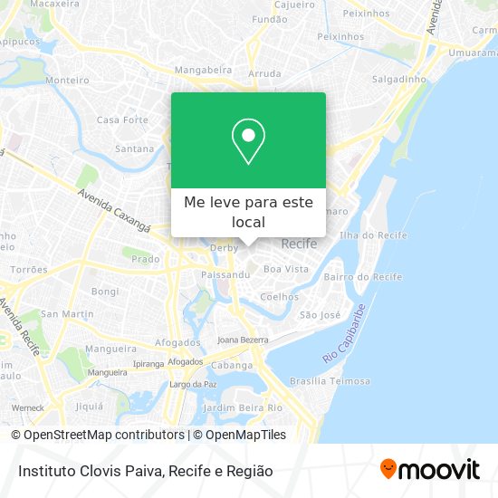 Instituto Clovis Paiva mapa
