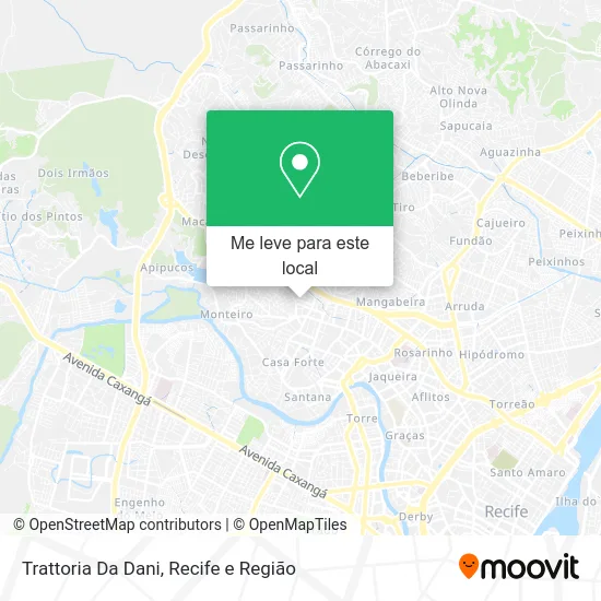 Trattoria Da Dani mapa