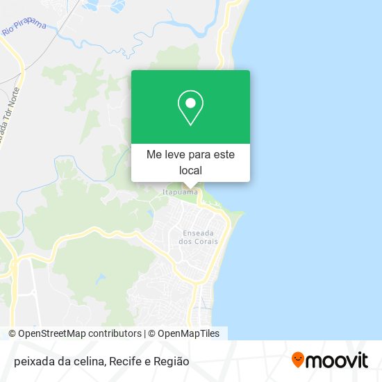 peixada da celina mapa