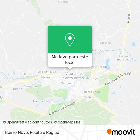 Bairro Novo mapa