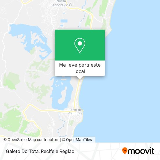 Galeto Do Tota mapa