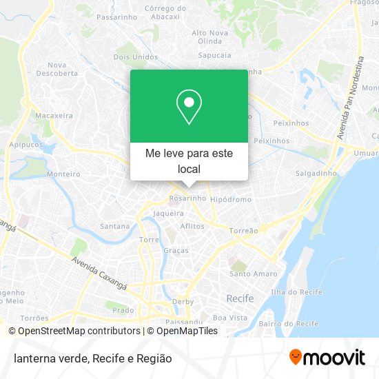 lanterna verde mapa