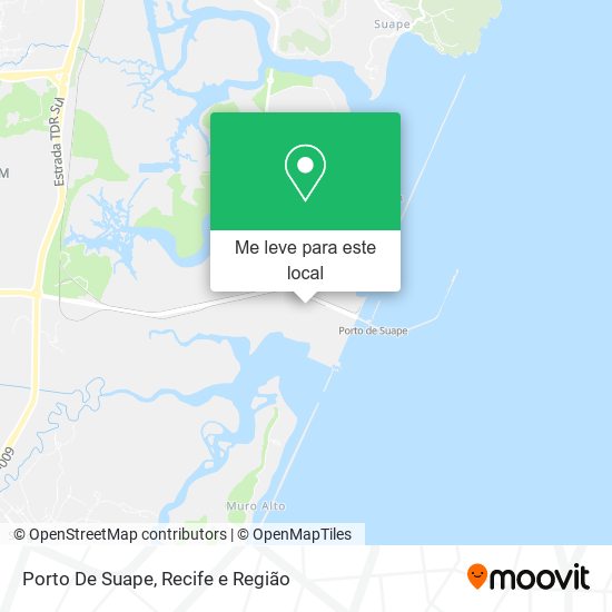 Porto De Suape mapa