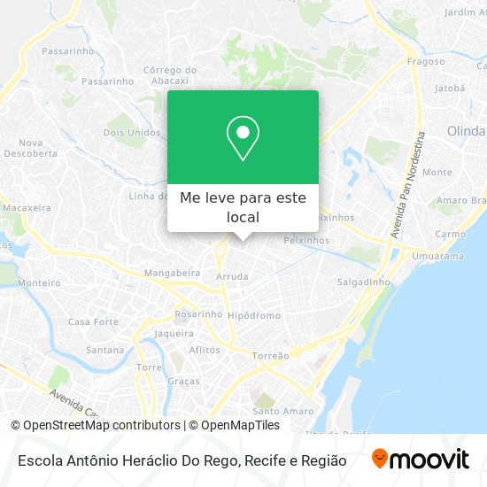 Escola Antônio Heráclio Do Rego mapa