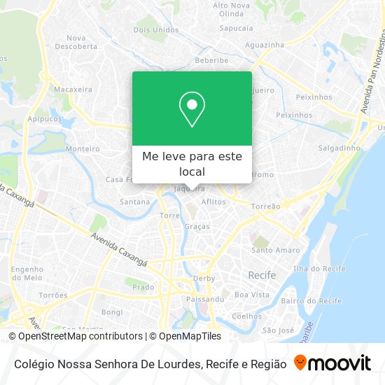 Colégio Nossa Senhora De Lourdes mapa